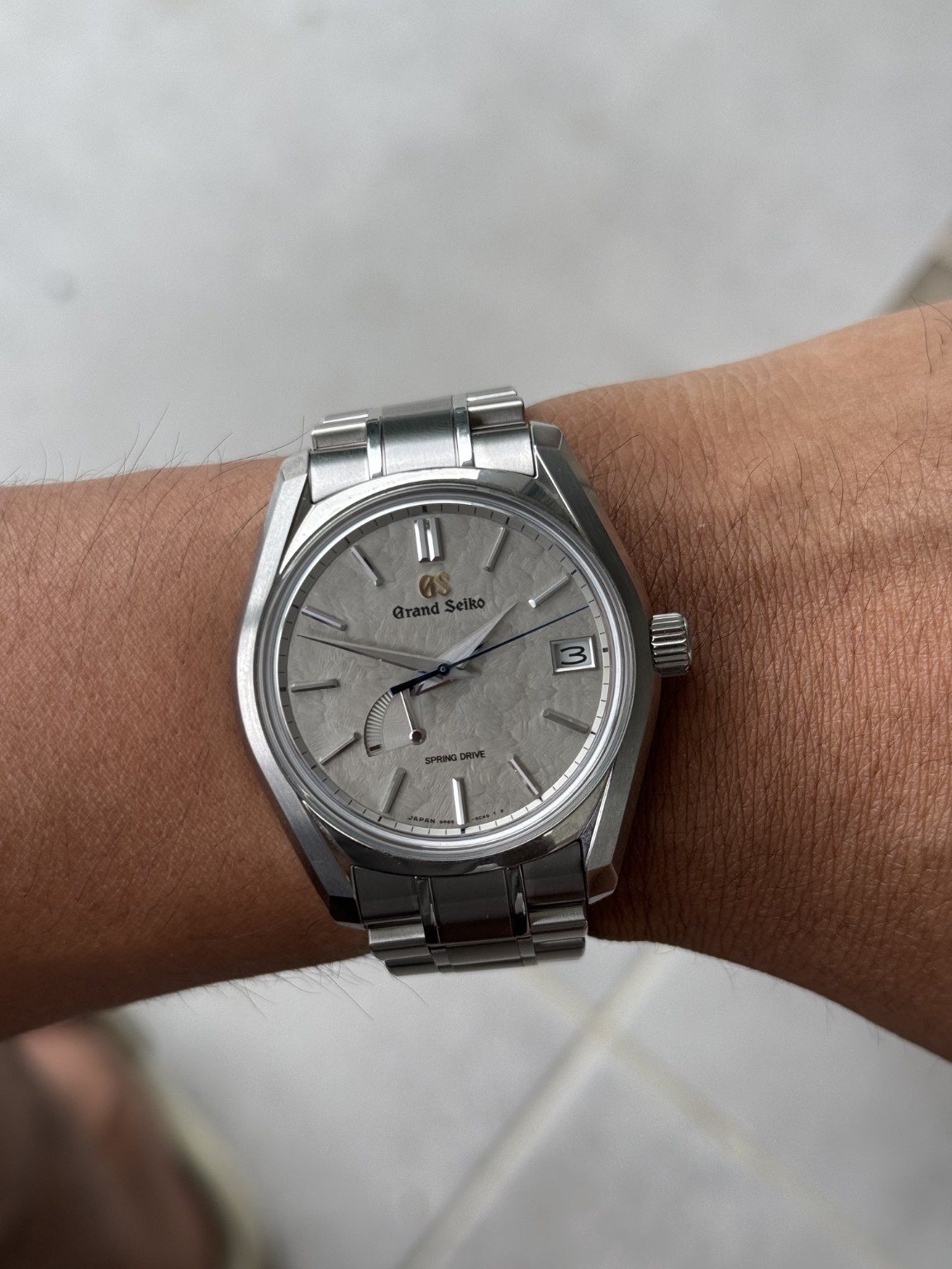 Grand Seiko Spring Drive: a winter dial with an engineered heart